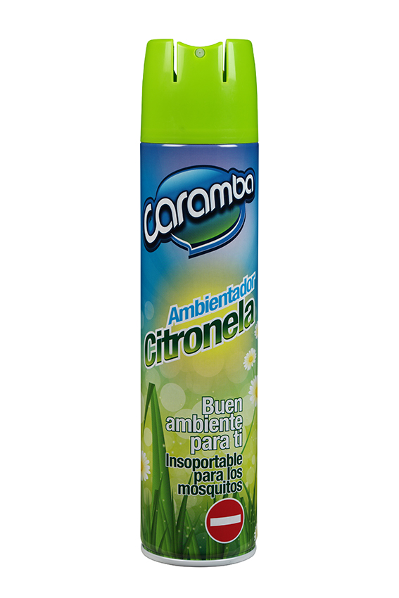 AMBIENTADOR SPRAY CON CITRONELA CARAMBA